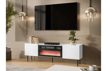 Munkedal Tv-bänk 181 cm - Vit - Möbler - TV- & Mediamöbler - TV bänk & mediabänk