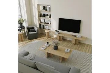 Munne Tv-bänk 180 cm - Ek - Möbler - TV- & Mediamöbler - TV bänk & mediabänk