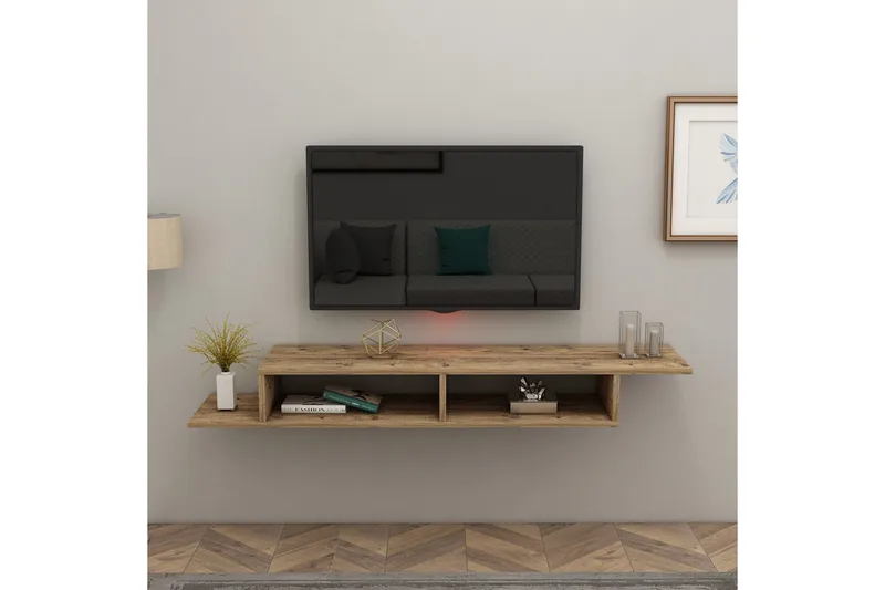 Muson Tv-bänk 120 cm - Brun - Möbler - TV- & Mediamöbler - TV bänk & mediabänk