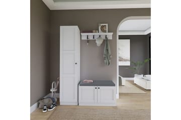 Nagouri Tv-möbelset 130x35 cm - Vit - Möbler - TV- & Mediamöbler - TV-möbelset