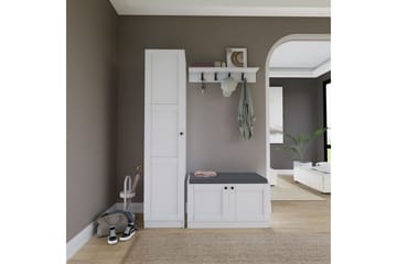 Nagouri Tv-möbelset 130x35 cm - Vit - Möbler - TV- & Mediamöbler - TV-möbelset