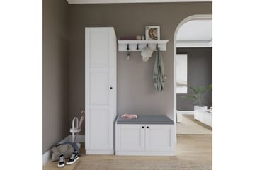 Nagouri Tv-möbelset 130x35 cm - Vit - Möbler - TV- & Mediamöbler - TV-möbelset