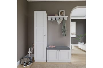 Nagouri Tv-möbelset 130x35 cm - Vit - Möbler - TV- & Mediamöbler - TV-möbelset