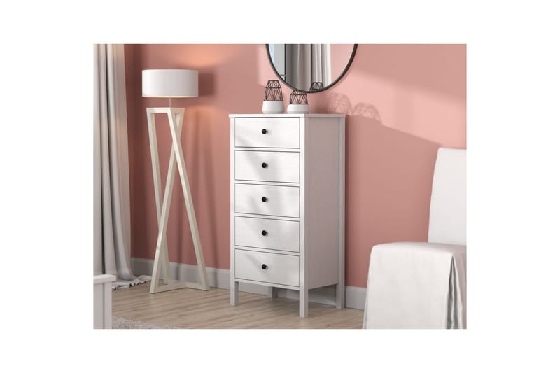 Navric Tv-skåp 58 cm - Natur/Vit - Möbler - TV- & Mediamöbler - TV-skåp