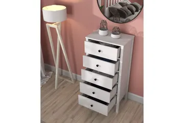 Navric Tv-skåp 58 cm - Natur/Vit - Förvaring - Förvaringsmöbler - Byrå - Hallbyrå