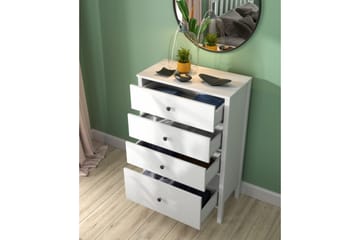 Navric Tv-skåp 77 cm - Natur/Vit - Möbler - TV- & Mediamöbler - TV-skåp