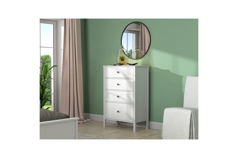 Navric Tv-skåp 77 cm - Natur/Vit - Förvaring - Förvaringsmöbler - Byrå - Hallbyrå