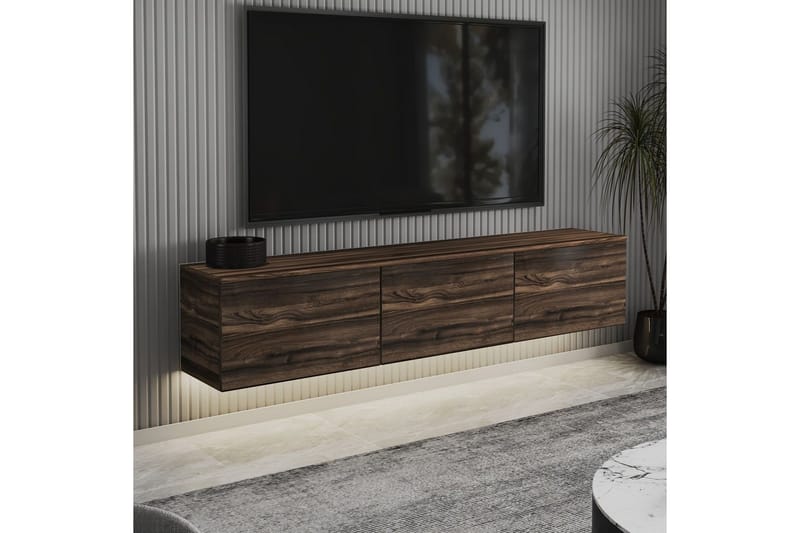 Neon Tv-bänk 160 cm - Brun - Möbler - TV- & Mediamöbler - TV bänk & mediabänk