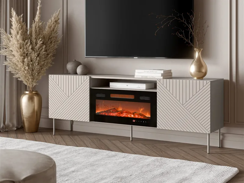 Norrs Tv-bänk 191 cm - beige - Möbler - TV- & Mediamöbler - TV bänk & mediabänk
