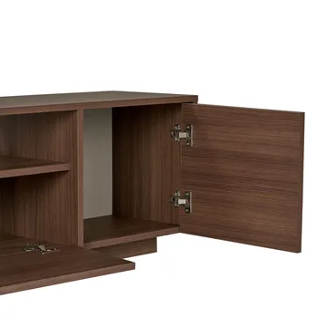 Nover TV-bänk 180x46x35 cm - Valnöt - Möbler - TV- & Mediamöbler - TV bänk & mediabänk