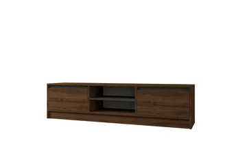 Olca Tv-bänk 180 cm - Valnöt/Antracit - Möbler - TV- & Mediamöbler - TV bänk & mediabänk