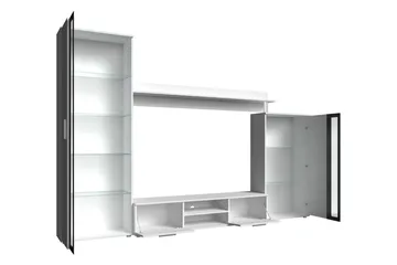Olerum Tv-möbelset 256x40 cm - Vit - Möbler - TV- & Mediamöbler - TV-möbelset