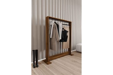 Olyric Tv-hylla 124 cm - Valnöt - Förvaring - Klädförvaring - Klädhängare - Klädställning