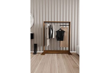 Olyric Tv-hylla 124 cm - Valnöt - Förvaring - Klädförvaring - Klädhängare - Klädställning