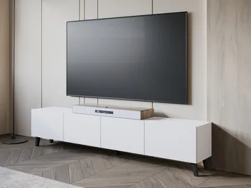 Orvik Tv-bänk 190 cm - vit - Möbler - TV- & Mediamöbler - TV bänk & mediabänk