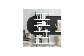 Orvric Bokhylla 78 cm - Svart/Vit - Förvaring - Hylla - Bokhylla
