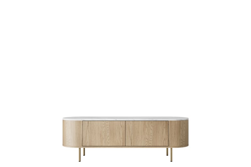 Pantego Tv-bänk 139x40 cm - Brun - Möbler - TV- & Mediamöbler - TV bänk & mediabänk