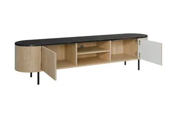 Pantego Tv-bänk 184x40 cm - Vit - Möbler - TV- & Mediamöbler - TV bänk & mediabänk