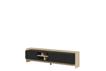 Polina Tv-bänk 190 cm - Brun/Svart - Möbler - TV- & Mediamöbler - TV bänk & mediabänk