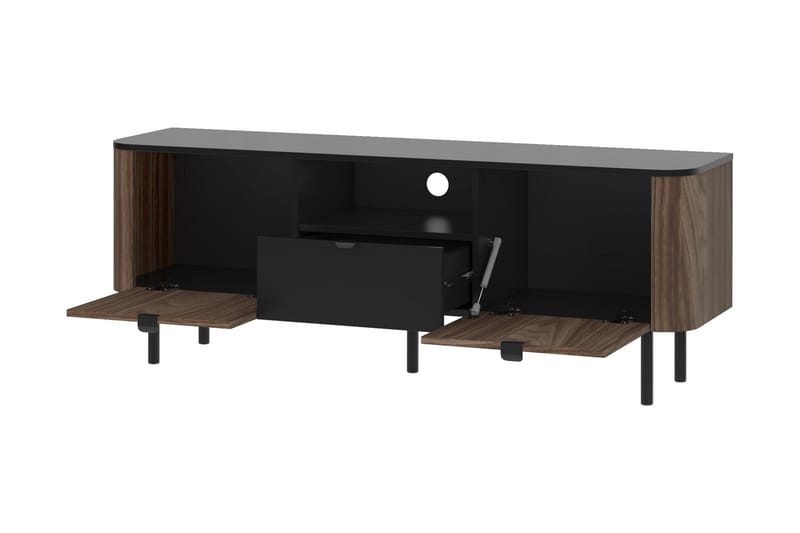 Pollena Tv-bänk 151x39 cm - Brun - Möbler - TV- & Mediamöbler - TV bänk & mediabänk