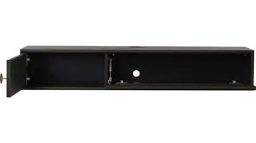 Råvika Vägghängd Tv-Bänk 133 cm - Brunlackad ek - Möbler - TV- & Mediamöbler - TV bänk & mediabänk