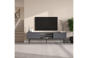 Ranjit Tv-bänk 180 cm - Antracit - Möbler - TV- & Mediamöbler - TV bänk & mediabänk