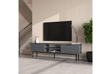 Ranjit Tv-bänk 180 cm - Antracit - Möbler - TV- & Mediamöbler - TV bänk & mediabänk