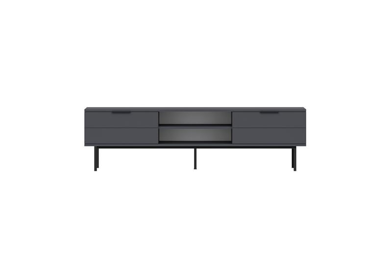 Ranjit Tv-bänk 180 cm - Antracit - Möbler - TV- & Mediamöbler - TV bänk & mediabänk