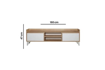 Ranko Tv-bänk 160 cm - Multifärgad - Möbler - TV- & Mediamöbler - TV bänk & mediabänk