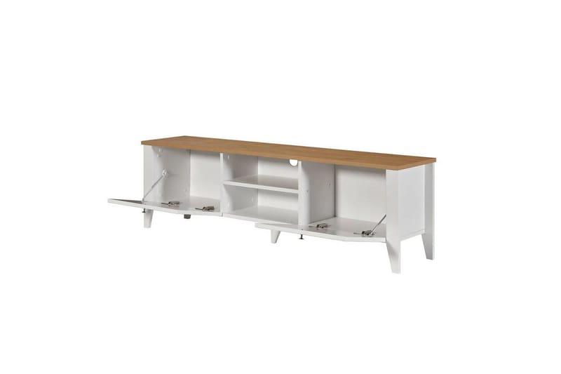 Ranko Tv-bänk 160 cm - Vit - Möbler - TV- & Mediamöbler - TV bänk & mediabänk