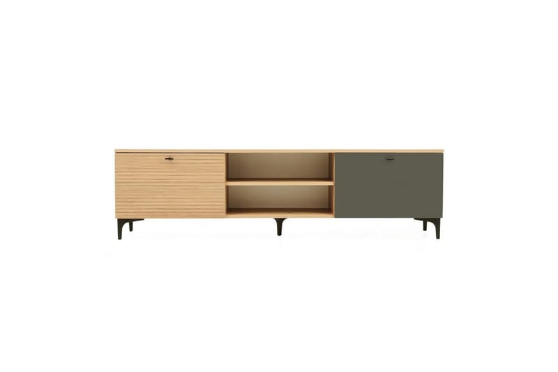 Ranko Tv-bänk 180 cm - Antracit - Möbler - TV- & Mediamöbler - TV bänk & mediabänk