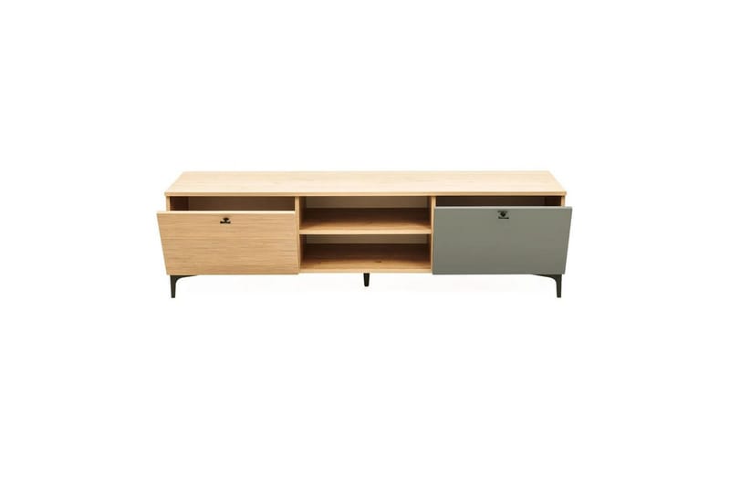 Ranko Tv-bänk 180 cm - Antracit - Möbler - TV- & Mediamöbler - TV bänk & mediabänk