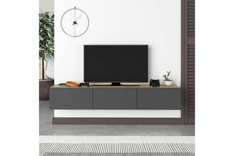 Rasab Tv-bänk 180 cm - Svart - Möbler - TV- & Mediamöbler - TV bänk & mediabänk
