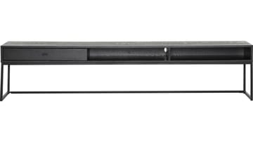 Regal Golvstående TV-bänk 180 cm med Förvaring i Trä - Svart - Möbler - TV- & Mediamöbler - TV bänk & mediabänk