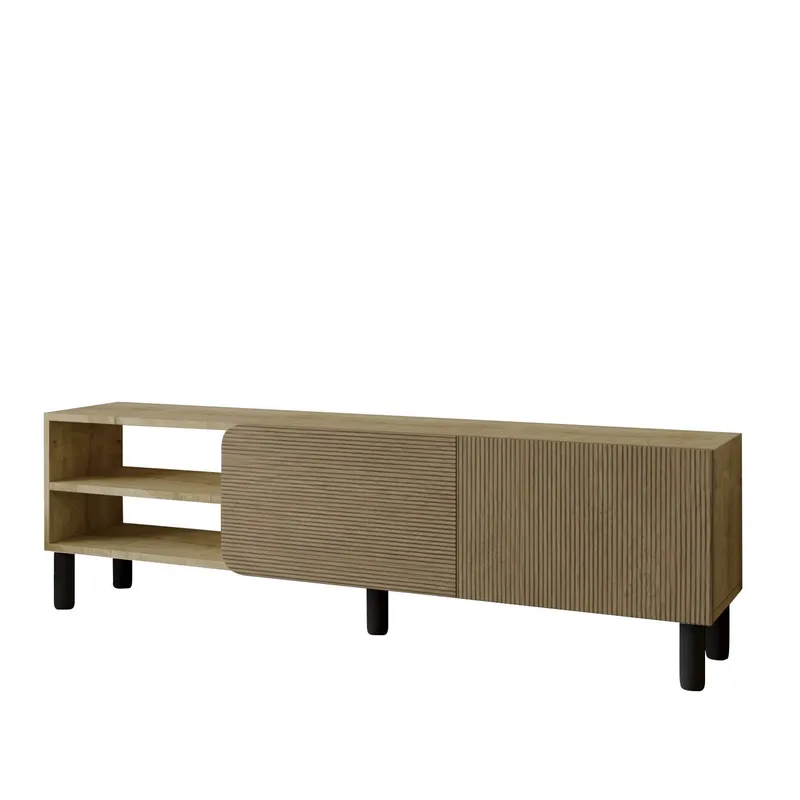 Relento Tv-bänk 150 cm, varm ek, sapphire-ek