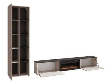Relor Möbelset för vardagsrum - beige - Möbler - TV- & Mediamöbler - TV-möbelset