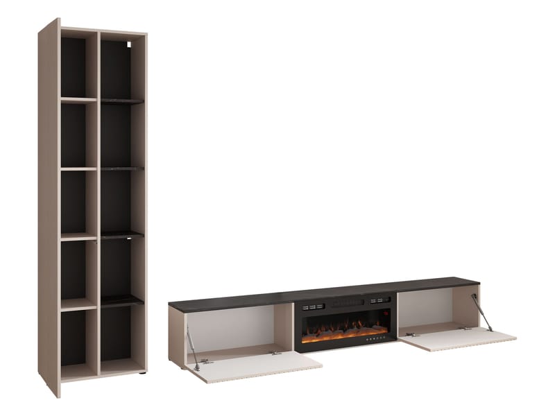 Relor Möbelset för vardagsrum - beige - Möbler - TV- & Mediamöbler - TV-möbelset