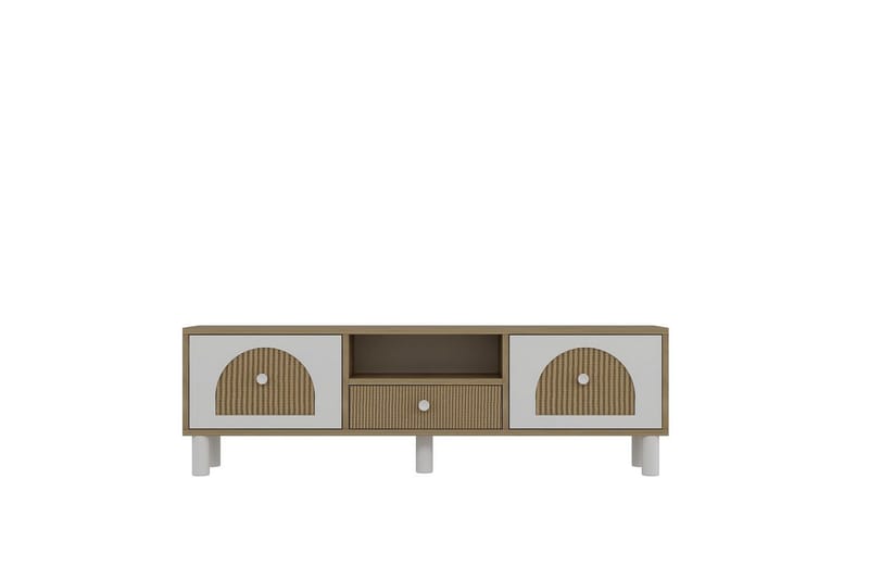 Rion Tv-bänk 140 cm - Beige - Möbler - TV- & Mediamöbler - TV bänk & mediabänk