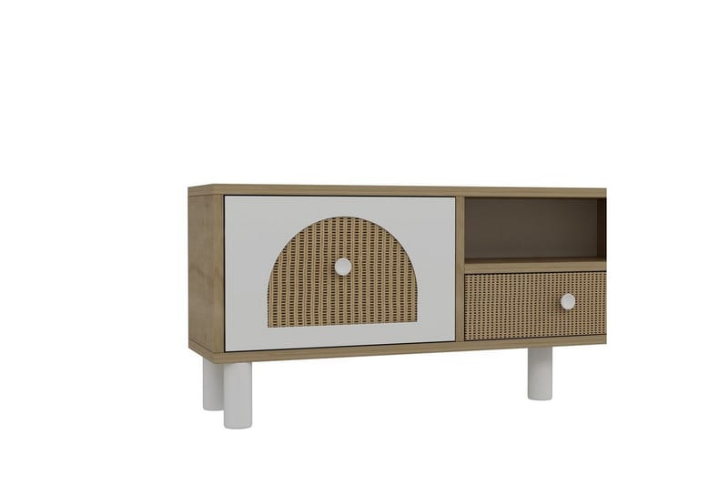 Rion Tv-bänk 140 cm - Beige - Möbler - TV- & Mediamöbler - TV bänk & mediabänk