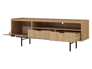 Rolden TV-bänk 150x55 cm - Hickoryek - Möbler - TV- & Mediamöbler - TV bänk & mediabänk
