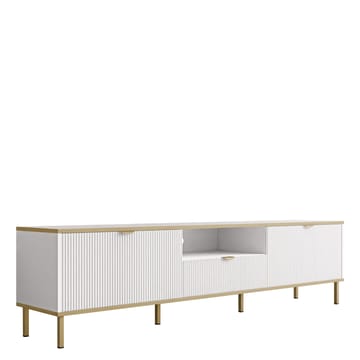 Salmor Tv-bänk 181 cm - Vit - Möbler - TV- & Mediamöbler - TV bänk & mediabänk