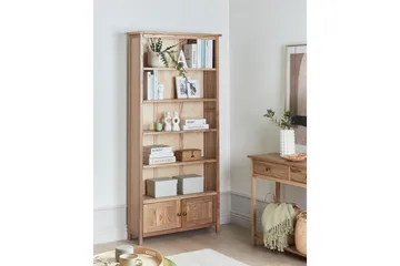 Salton Bokhylla 85 cm i Ek - Ljusbrun - Förvaring - Hylla - Bokhylla