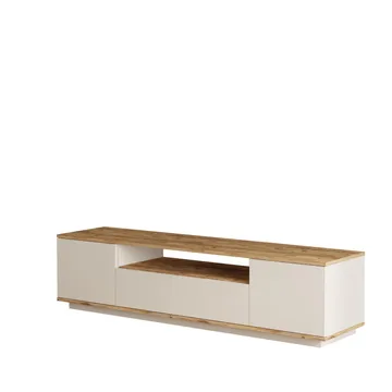 Sarnor TV-bänk 180x44,6x44,5 cm - Atlantic Pine och Cashmere - Möbler - TV- & Mediamöbler - TV bänk & mediabänk