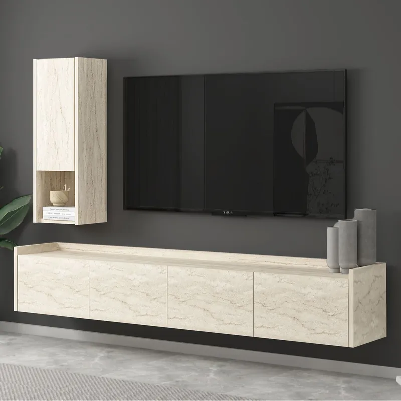 Semoure Tv-Bänk 160 cm - Möbler - TV- & Mediamöbler - TV bänk & mediabänk