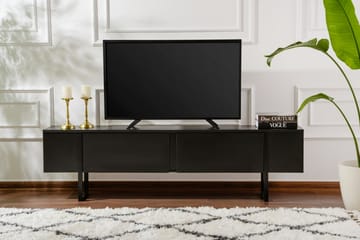 Serenity Tv-bänk 180x30 cm - Svart - Möbler - TV- & Mediamöbler - TV bänk & mediabänk