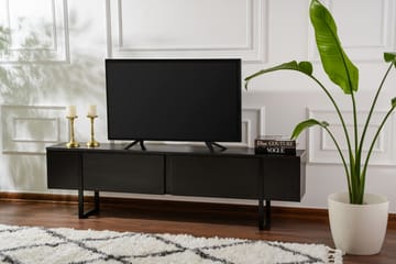 Serenity Tv-bänk 180x30 cm - Svart - Möbler - TV- & Mediamöbler - TV bänk & mediabänk