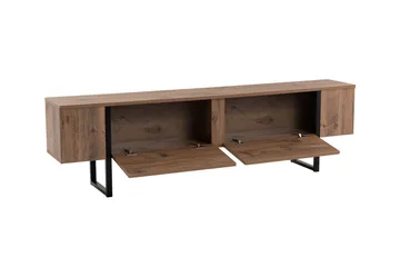 Serenity Tv-bänk 180x30 cm - Trä/Svart - Möbler - TV- & Mediamöbler - TV bänk & mediabänk