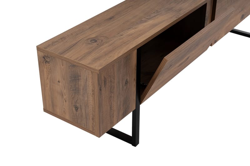 Serenity Tv-bänk 180x30 cm - Trä/Svart - Möbler - TV- & Mediamöbler - TV bänk & mediabänk