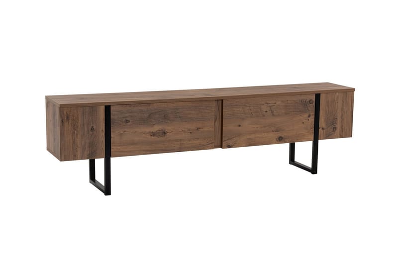 Serenity Tv-bänk 180x30 cm - Trä/Svart - Möbler - TV- & Mediamöbler - TV bänk & mediabänk