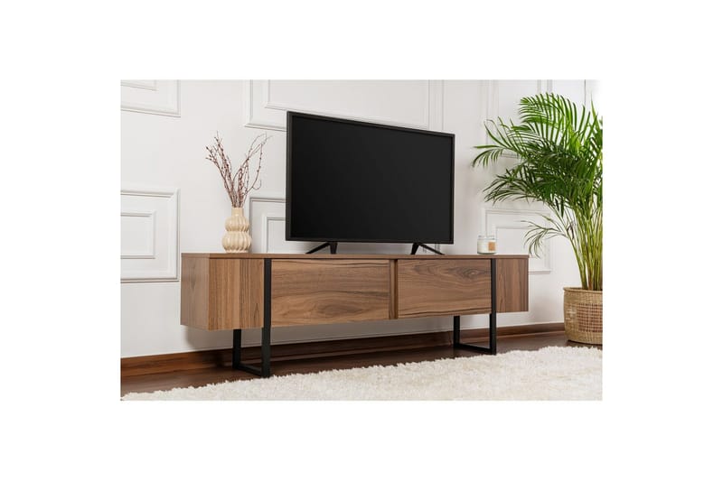 Serenity Tv-bänk 50 cm - Svart - Möbler - TV- & Mediamöbler - TV bänk & mediabänk